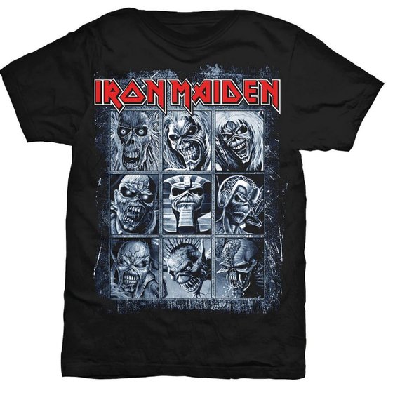 Iron Maiden Nine Eddies Logo metal rock Official XL NWT - Picture 2 of 4
